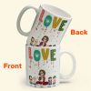 Love Mom - Personalized Mug