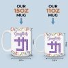 Love Stitched In Every Name - Family Personalized Custom 3D Inflated Effect Printed Mug - Mother's Day, Gift For Mom, Grandma