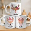 Love The Giver More Than The Gift, Christmas Icon - Family Personalized Custom Mug - Christmas Gift For Family Members