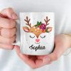 Love The Giver More Than The Gift, Christmas Icon - Family Personalized Custom Mug - Christmas Gift For Family Members