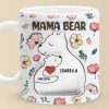 Love You Beary Much, Mama - Family Personalized Custom 3D Inflated Effect Printed Mug - Mother's Day, Gift For Mom, Grandma