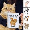 Love You Hole Lot Fluffy Cat Butt Personalized Coffee Mug