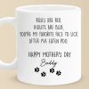 Love You More Than Treats - Dog & Cat Personalized Custom Mug - Gift For Pet Owners, Pet Lovers