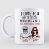 Love You To The Bank & Back Funny Gift For Dad Personalized Mug