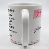 Loved Little Girl To Precious Granddaughter Heart and Bow Design - Personalized Custom Coffee Mug - GDT197_MG