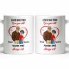 Loved You Then Love You Still, Always Have Always Will, Hearts And Couple - Personalized Custom Coffee Mug - CPL1339_MG