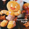 Lovely Gingerbread Man Plush Toy
