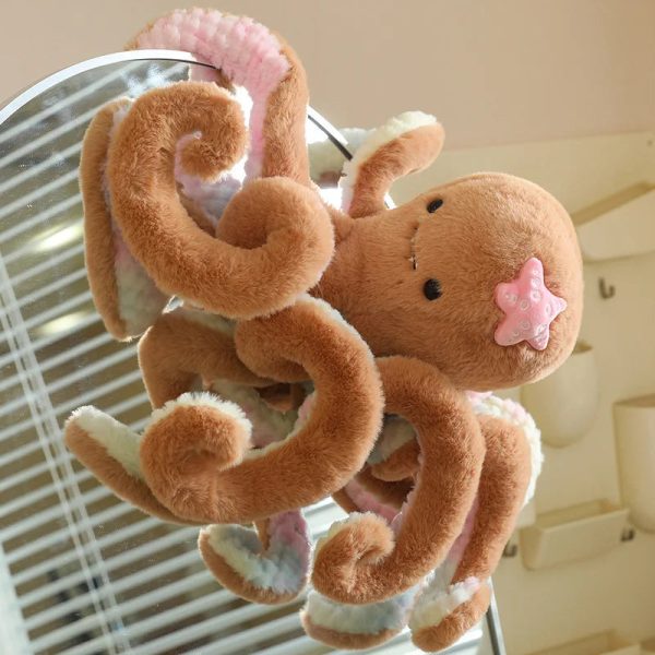 Lovely Plush Octopus Toy - Soft, Cuddly Home Decor for Kids & Babies