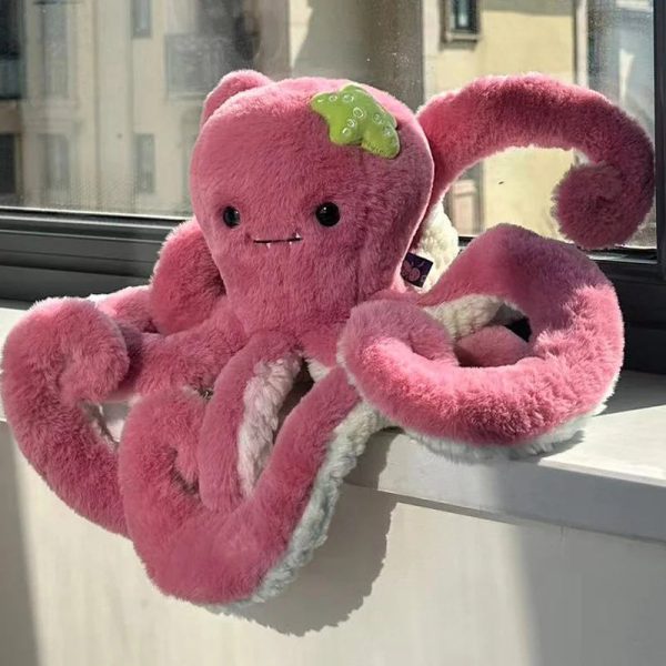 Lovely Plush Octopus Toy - Soft, Cuddly Home Decor for Kids & Babies