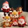 Lovely Santa Claus & Elk Plush Toys