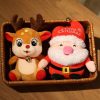 Lovely Santa Claus & Elk Plush Toys