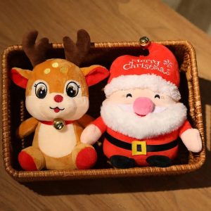 Lovely Santa Claus & Elk Plush Toys