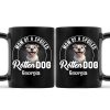 Lovely Spoiled Rotten Dog Chibi Cartoon - Personalized Mug - Gift for Pet Owners, Dog Lovers | CLP15.v3 HH01