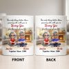 Loving You For The Rest Of My Life, Animated Couple By Fireplace - Personalized Custom Coffee Mug - CPL1266_MG