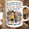 Loving You For The Rest Of My Life Couple - Personalized Mug