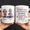 Loving You Is The Second Best Thing, Cartoon Couple Mug - Personalized Custom Coffee Mug - CPL1168_MG