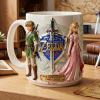 LoZd 40 Years Of Love - Personalized White Edge-to-Edge Mug - Gift For Fan Movies, Anniversary HH01