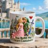 LoZd You Refill My Heart Containers - Personalized White Mug - Gift For Couple, Fan Movies HH01