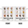 Luckily I've Got A Nice Cock Featuring Diverse Breeds Of Chickens - Personalized Custom Coffee Mug - CPL991_MG
