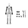 Lucky 13 Figure Toys Dummy 3D Printed Movable Shapeshift Robot Action Figuras