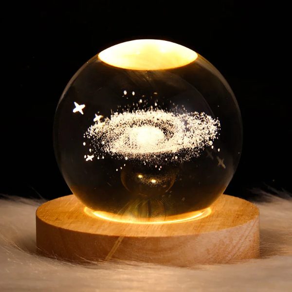 Luminous Crystal Ball Night Light