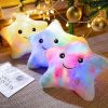 Luminous Five-Pointed Star Plush Toy - Soft Glowing Doll Pillow