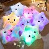 Luminous Five-Pointed Star Plush Toy - Soft Glowing Doll Pillow