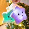 Luminous Five-Pointed Star Plush Toy - Soft Glowing Doll Pillow