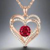 Luxurious Rose Gift Box Necklace
