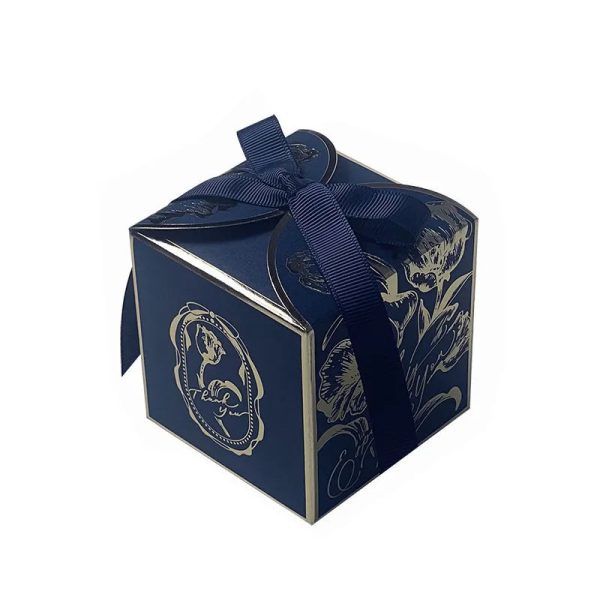 Luxury Gold Wedding Candy Boxes 400PCS Paper Gift Box