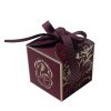 Luxury Gold Wedding Candy Boxes 400PCS Paper Gift Box