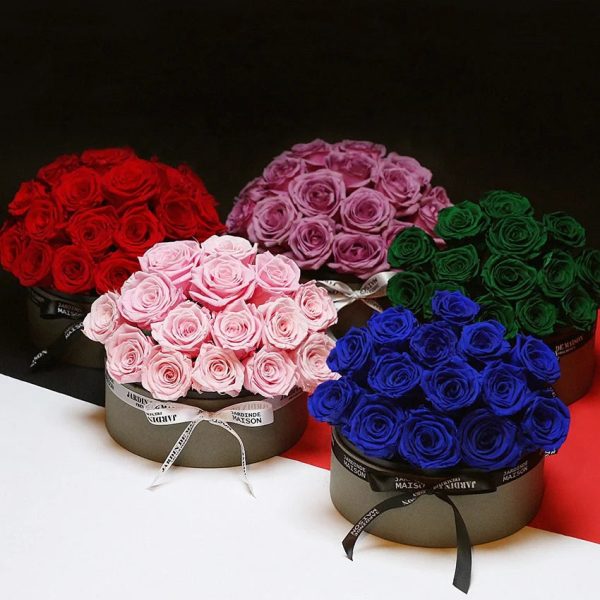 Luxury Preserved Eternal Rose Gift Box