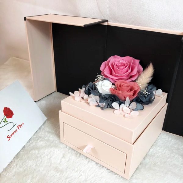 Luxury Preserved Eternal Rose Gift Box