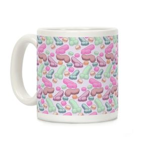 Macaron Peens Pattern Coffee Mug