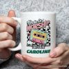Made to Worship Christian Retro Personalized Mug, Psalm 150:6 Bible Verse Gift with Custom Name