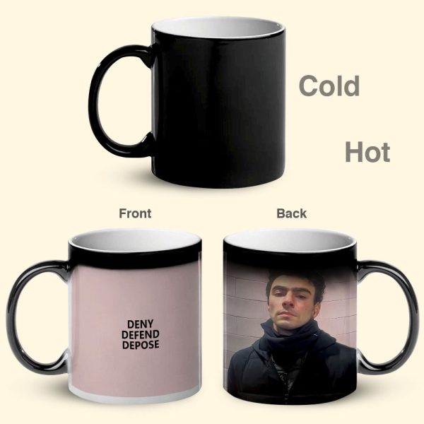 Magic Coffee Mug - Luigi Mangione Design