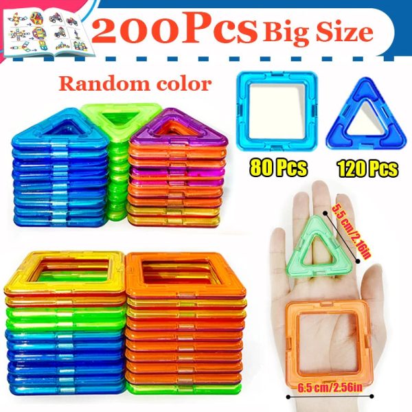 Magnetic Building Blocks Big Size and Mini Size