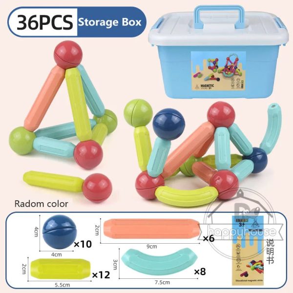 Magnetic Constructor Blocks Set
