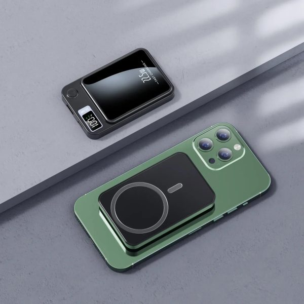 Magnetic Wireless Led Display Fast Charging Power Bank