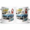 Main St Next Exit Vintage Car Design - Personalized Custom Coffee Mug - HOB031_MG