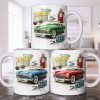 Main St Next Exit Vintage Car Design - Personalized Custom Coffee Mug - HOB031_MG