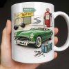 Main St Next Exit Vintage Car Design - Personalized Custom Coffee Mug - HOB031_MG
