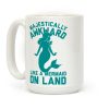 Majestically Awkward Like A Mermaid On Land Coffee Mug