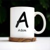 Makes Friends With The Dog At Parties - Personalized Custom Coffee Mug - PET096_MG