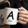 Makes Friends With The Dog At Parties - Personalized Custom Coffee Mug - PET096_MG