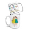 Makes You Look Good And Always Close To Your Heart - Bestie Personalized Custom Mug - Gift For Best Friends, BFF, Sisters