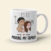 Making My Family Personalized Couple Coffee Mug - Gift For Couple