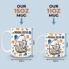 Mama Bear, Always There - Family Personalized Custom 3D Inflated Effect Printed Mug - Mother's Day, Gift For Mom, Grandma