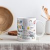 Mama Inspirational Coffee Mug Cute Affirmation Quote Ceramic Mug for Daily Coffee Tea, Gift for Mom from Daughter Son Kids Husband, Birthday Mothers Day Christmas Gift