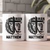 Man Of Faith Christian Bible Verse - Personalized Mug